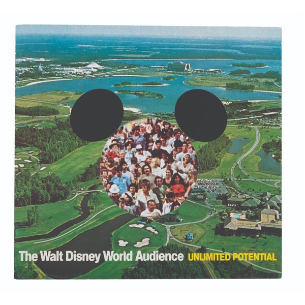 A Walt Disney World Audience Report Booklet.