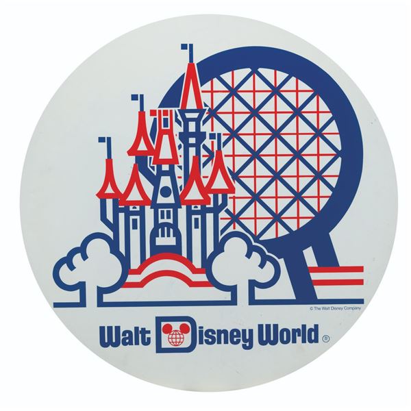 A Walt Disney World Two-Park Sign.