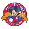 Image 1 : A Magic Kingdom Pin Trading Sign.