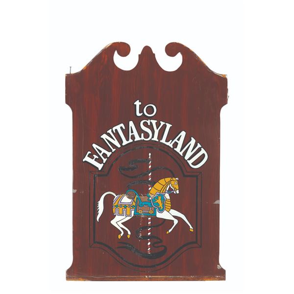 A Liberty Square and Fantasyland Breezeway Sign.