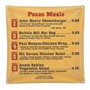 Image 1 : A Pecos Bill Cafe Menu Board.