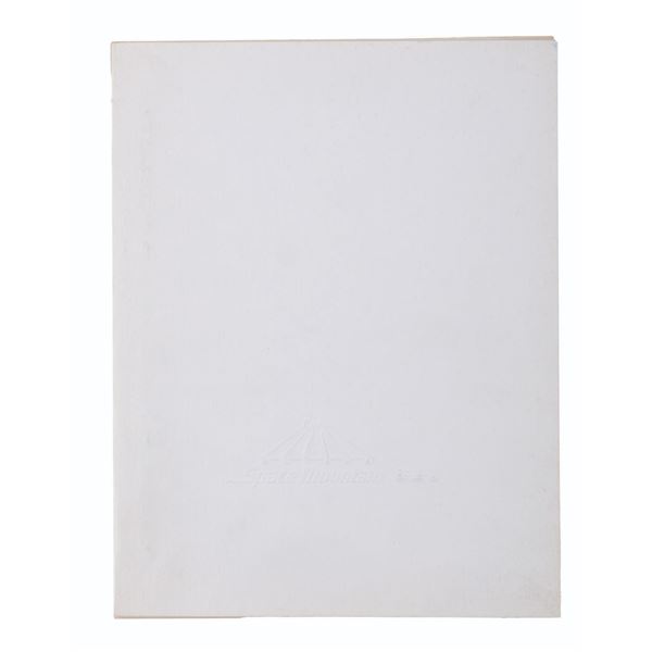 A Space Mountain Grand Opening Schedule of Events.