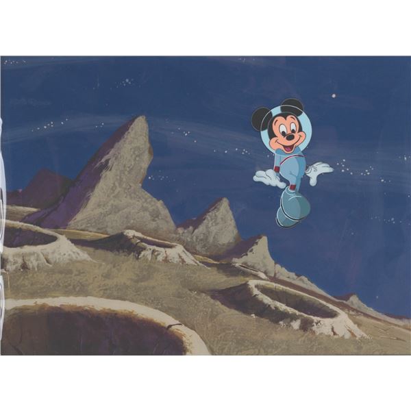 An EPCOT Center Mickey Mouse Original Production Cel.