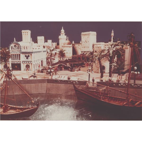 An EPCOT World Showcase UAE Concept Model Photograph.
