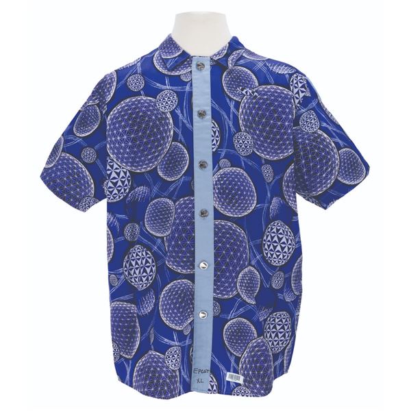 An EPCOT Center Park Greeter Shirt.