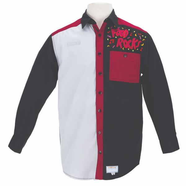 A Food Rocks Cast Member Shirt.