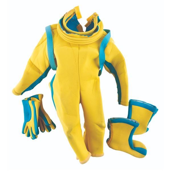A Horizons Animatronic Child Wetsuit Costume.