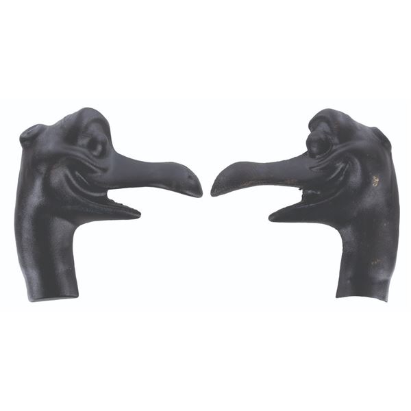 A Pair of Figment Head Forms.