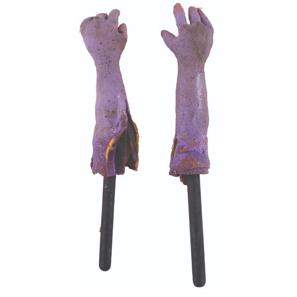 A Pair of Journey Into Imagination Figment Puppet Arms.