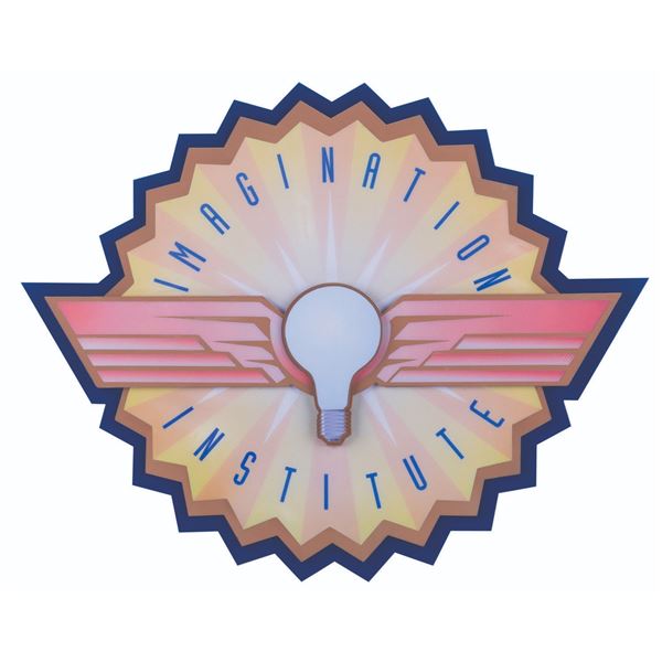 An Imagination Institute Sign.
