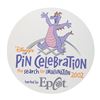 Image 1 : A Figment Disney Pin Celebration Sign.