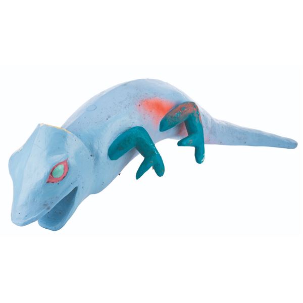 An Animal Kingdom Pizzafari Lizard Prop.