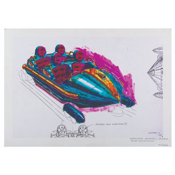 A Discovery Mountain Vehicle Color Concept.