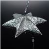 Image 5 : 2pc Waterford Silver Star Stand with Hand Blown Globe Ornament