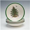 Image 5 : 20pc Spode Christmas Tree Dinnerware Set Includes Plates Cups Saucers