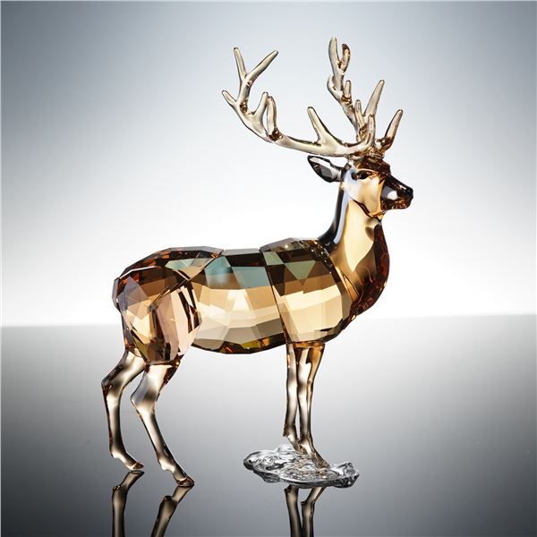 Swarovski Annual Edition Crystal Figurine, Alexander Stag