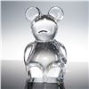 Image 1 : Orrefors Crystal Paperweight, Teddy Bear