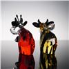 Image 2 : 2pc Swarovski Crystal Figurines, Bumblebee Mo and Ladybird Mo
