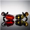 Image 5 : 2pc Swarovski Crystal Figurines, Bumblebee Mo and Ladybird Mo