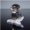 Image 1 : A Swarovski Crystal Owl Figurine on Frosted Branch