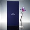 Image 7 : Swarovski Paradise Flower Crystal Figurine, Dorara Fuchsia Rain