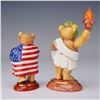 Image 2 : 2pc Halcyon Days Figurines, Olympic Teddy Bears
