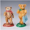Image 1 : 2pc Halcyon Days Teddy Bears Figurines