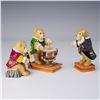 Image 2 : 3pc Halcyon Days Teddy Bears Figurines, Musical Bears
