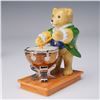 Image 7 : 3pc Halcyon Days Teddy Bears Figurines, Musical Bears