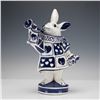 Image 1 : Dedham Pottery Figurine, Alice in Wonderland White Rabbit