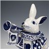Image 2 : Dedham Pottery Figurine, Alice in Wonderland White Rabbit