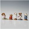 Image 2 : 5pc Wee Forest Folk Miniature Mouse Figurines