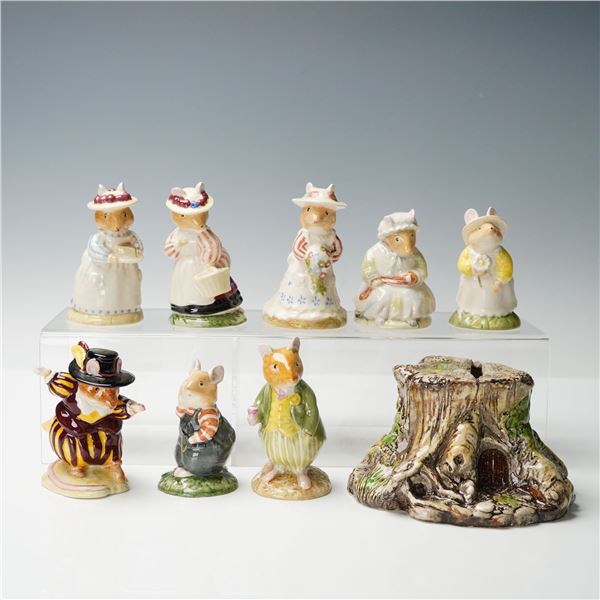 9pc Royal Doulton Brambly Hedge Figurines