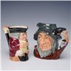 Image 1 : 2pc Royal Doulton Character and Toby Jugs, Rip Van Winkle & Jolly Toby