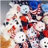 Image 2 : Assortment of Ty Patriotic Beanie Babies, Beanie Kids & Beanie Buddy's