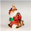 Image 1 : Christopher Radko Christmas Ornament, Going On Holiday