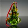 Image 1 : Baccarat Crystal Festive Ornament, Christmas Tree