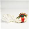 Image 3 : 2pc Waterford Holiday Heirlooms Tree Ornaments, Snowflake & Stocking