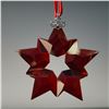 Image 1 : Swarovski Crystal Ornament, Red Holiday Annual Edition
