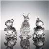Image 3 : 4pc Swarovski Crystal Animal Figurines and Harvey Lewis Frame Ornament