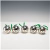 Image 2 : 5pc Wallace Silversmiths Annual Christmas Bell Tree Ornaments
