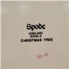 Image 4 : 3pc Spode Tea Service Set, Christmas Tree
