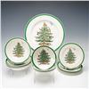 Image 1 : 13pc Spode Porcelain Christmas Tree Plates & Bowls
