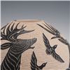 Image 3 : Abraham Rodriguez, Mata Ortiz Sgraffito Wildlife Vase