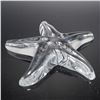 Image 1 : Baccarat Crystal Starfish Paperweight