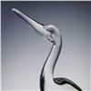 Image 3 : Marcolin Ronneby Glass Sculpture, Heron, Signed