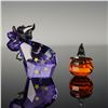 Image 2 : Swarovski Crystal Figurine, Lovlots Magic Mo with Pumpkin