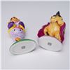 Image 3 : 2pc Halcyon Days Teddy Bear Figurines, Sailor and Wizard