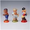 Image 2 : 3pc Halcyon Days Teddy Bears Figurines, Scout, Director and Blue Beret