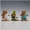 Image 1 : 3pc Wee Forest Folk Figurines, Nightie Bears & Ireland Bound